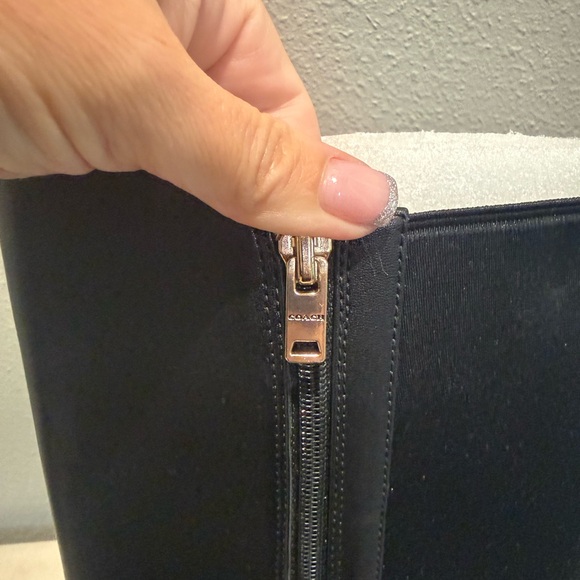 Coach Black Riding Boots - Picture 8 of 8